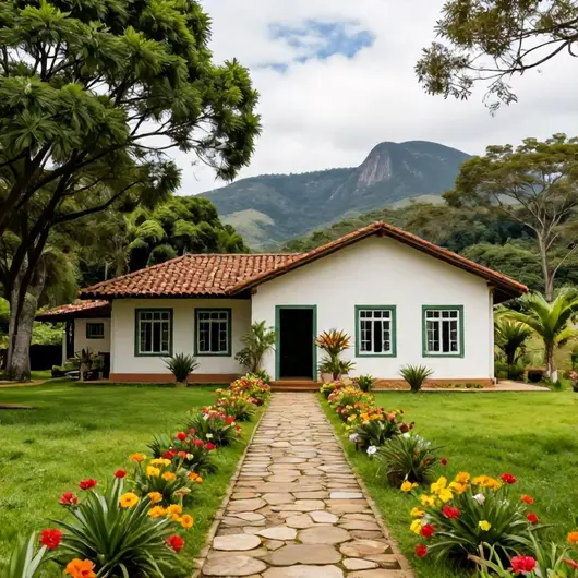 Casa do sossego e aconchego