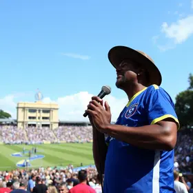 Marcelo Falcão Cruzeiro SP festa 125 anos