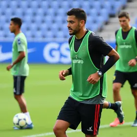 Treino do Santos: Everton Cebolinha faz primeira atividade e pode estrear contra o Cruzeiro treino do santos